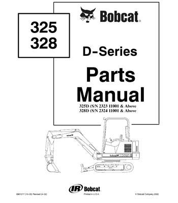 Parts - Manual 325 - 328 Series D