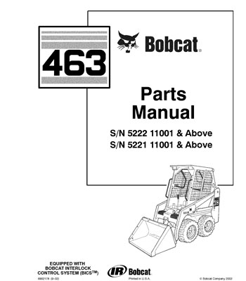 Parts - Manual 463