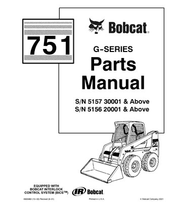 Parts - Manual 751 Series G