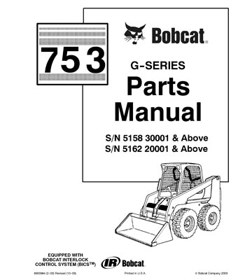 Parts - Manual 753 Series G