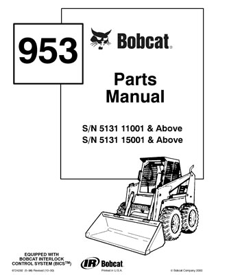 Parts - Manual 953