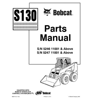 Parts - Manual S130