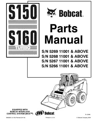Parts - Manual S150 - S160
