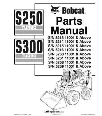 Parts - Manual S250 - S300 Turbo